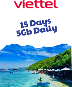 Viettel eSIM 15 Days with 5GB Daily